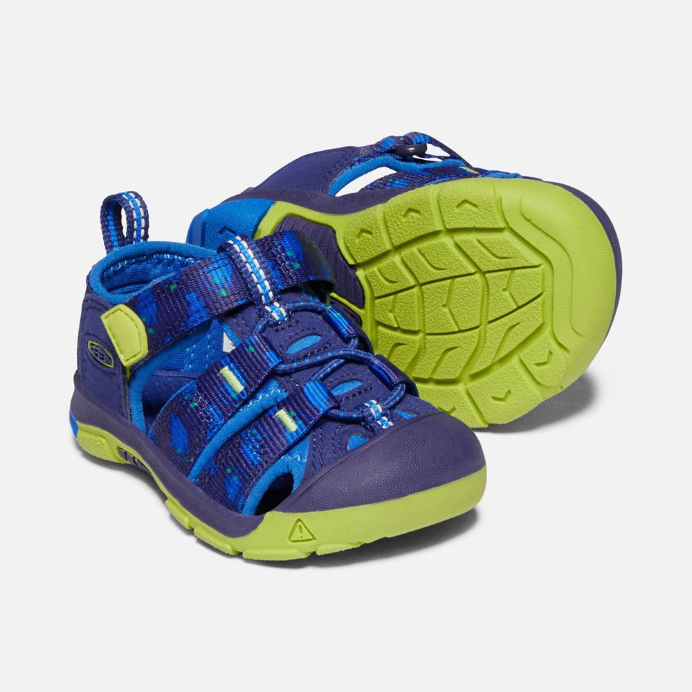 Keen Sandaal Kinderen Blauw/Groen - Newport H2 - 25439-IZAR